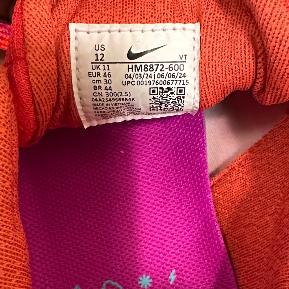 Nike Pegasus 41 gortex Red Pink Teal - Picture 6 of 7